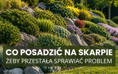 Co posadzić na skarpie, żeby przestała sprawiać problem