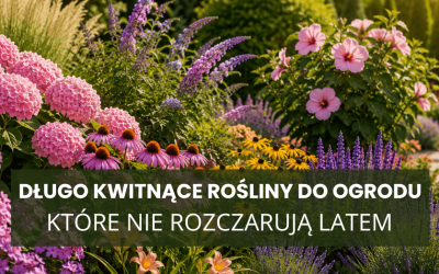 Długo kwitnące rośliny do ogrodu – które nie rozczarują latem?
