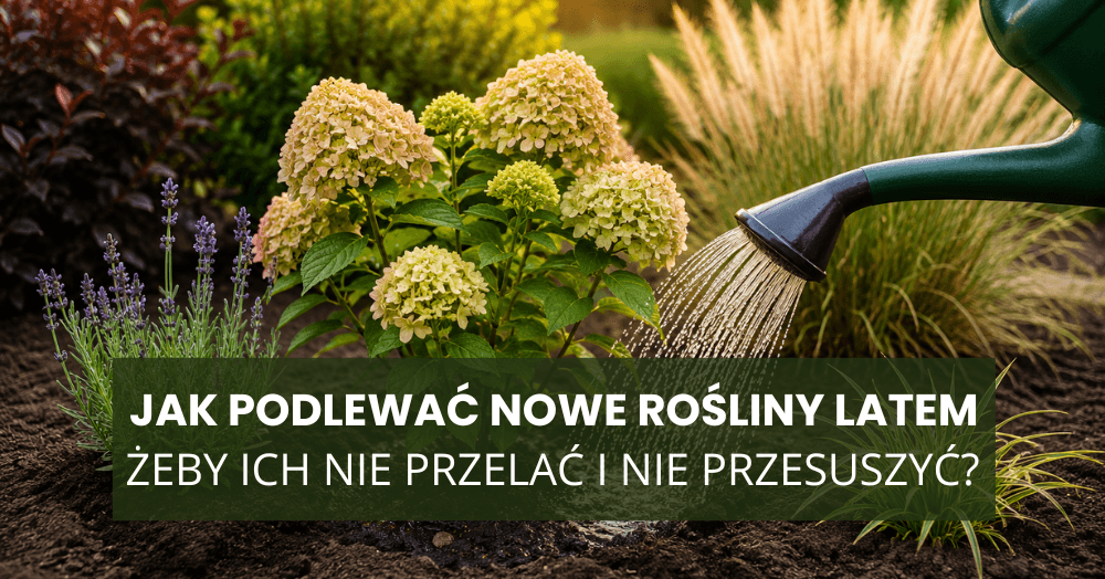 jak podlewac rosliny latem