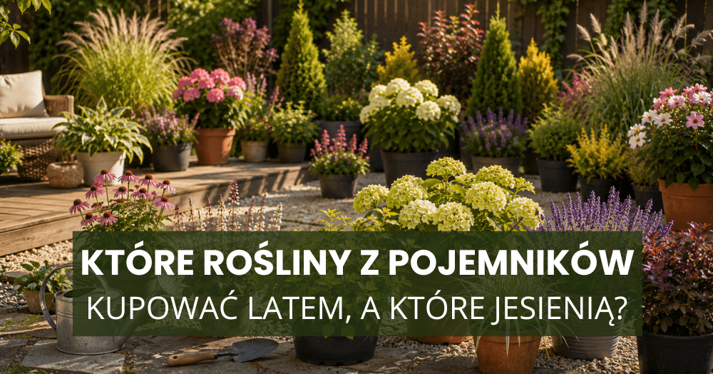 ktore rosliny z pjemnikow kupowac latem